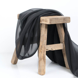 Mousseline Maria - Noire - Maison Klem