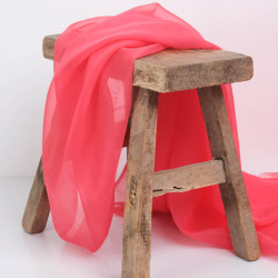 Mousseline Maria - Corail - Maison Klem