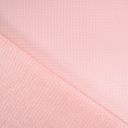 Nid D'Abeille Envers Eponge Bambou Rose Pétale - Maison Klem