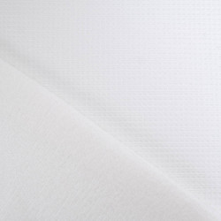 Nid D'Abeille Envers Eponge Bambou Blanc - Maison Klem