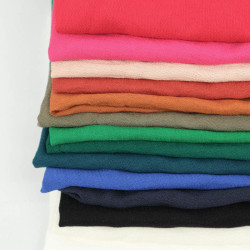 Viscose Texturée Unie - Maison Klem