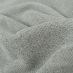 Sweat French Terry Lurex Gris Lunaire Argent - Maison Klem
