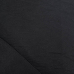 Viscose Texturée Noire - Maison Klem