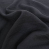 Viscose Texturée Noire - Maison Klem