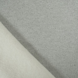 Sweat French Terry Lurex Gris Lunaire Argent - Maison Klem