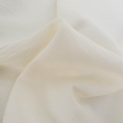 Viscose Texturée Ecrue - Maison Klem