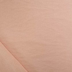 Viscose Texturée Rose Poudré - Maison Klem