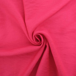 Viscose Texturée Fuchsia - Maison Klem
