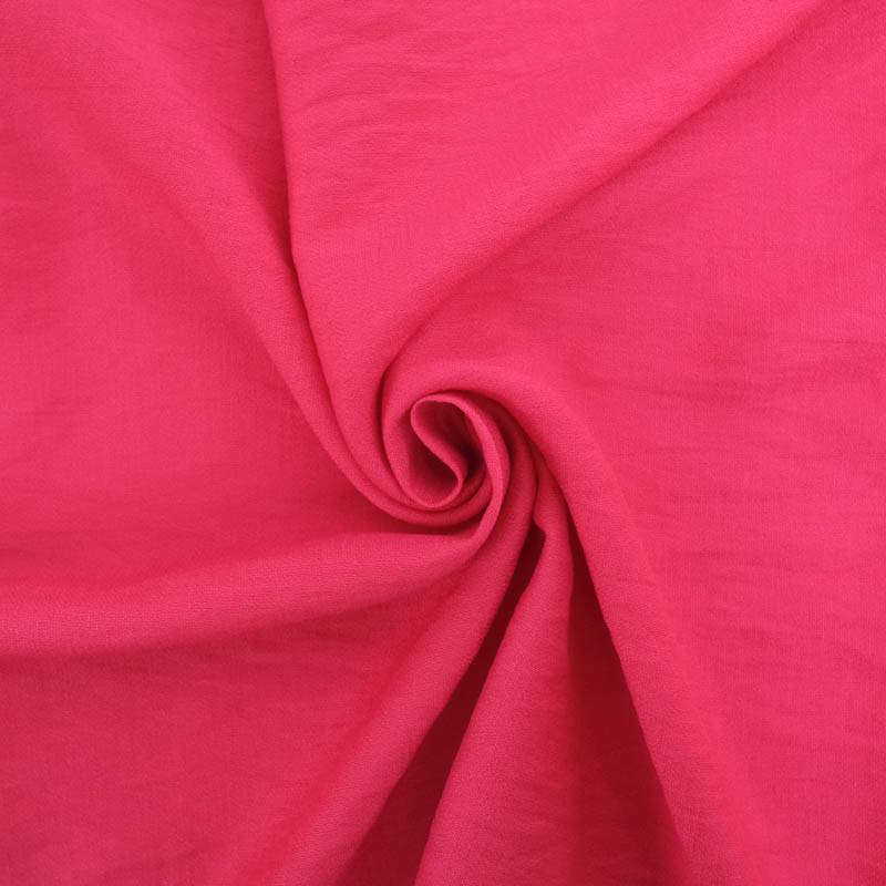 Viscose Texturée Fuchsia - Maison Klem