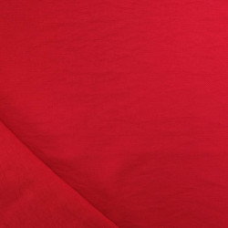 Viscose Texturée Rouge - Maison Klem