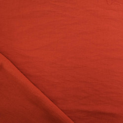 Viscose Texturée Terracotta - Maison Klem