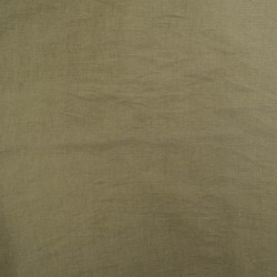 Viscose Texturée Kaki - Maison Klem