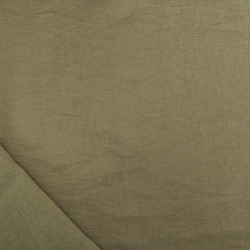 Viscose Texturée Kaki - Maison Klem