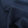 Viscose Texturée Bleu Marine - Maison Klem
