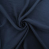 Viscose Texturée Bleu Marine - Maison Klem