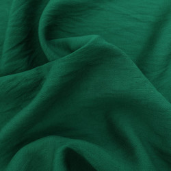 Viscose Texturée Vert Forêt - Maison Klem