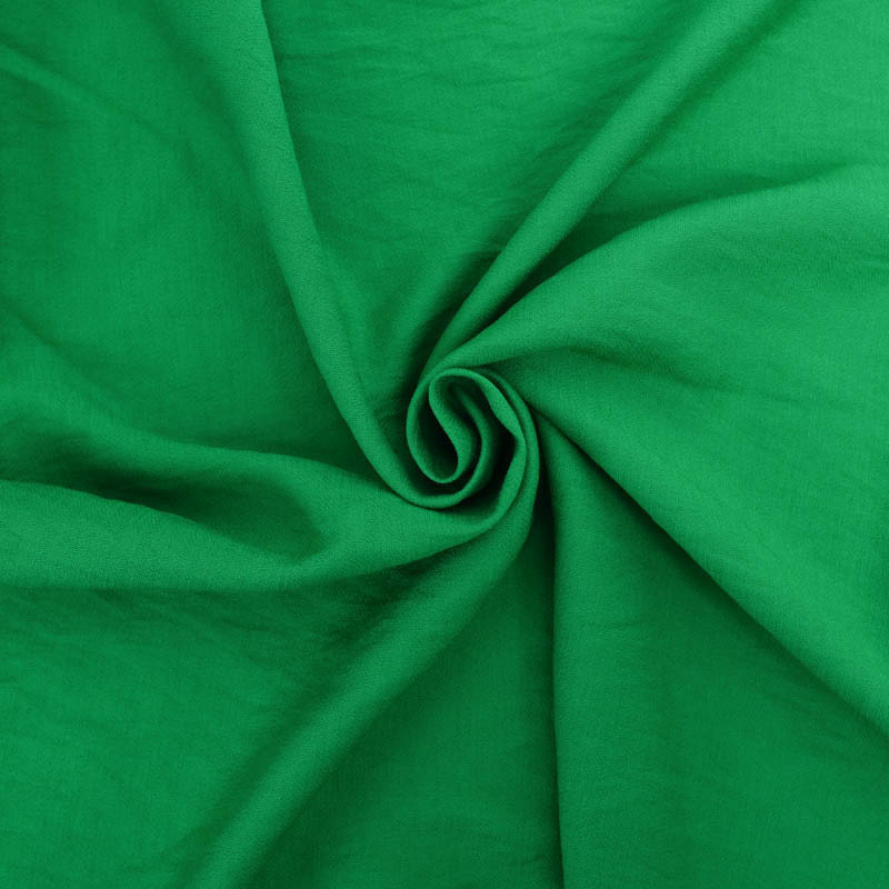 Viscose Texturée Vert Gazon - Maison Klem Viscose Texturée Vert Gazon - Maison Klem