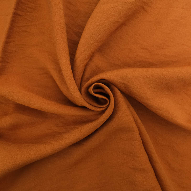 Viscose Texturée Caramel - Maison Klem