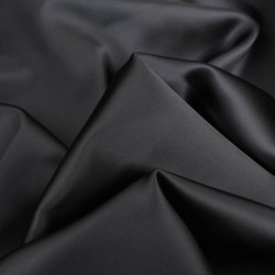 Satin Stretch Eva - Noir - Maison klem