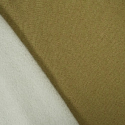 Sweat French Terry Lurex Vert Jungle Cuivre - Maison Klem