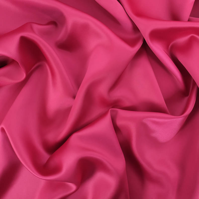Satin Stretch Eva - Framboise - Maison Klem Satin Stretch Eva - Framboise - Maison Klem