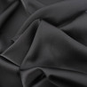 Satin Stretch Léger Léa - Noir - Maison Klem