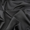 Satin Stretch Léger Léa - Noir - Maison Klem