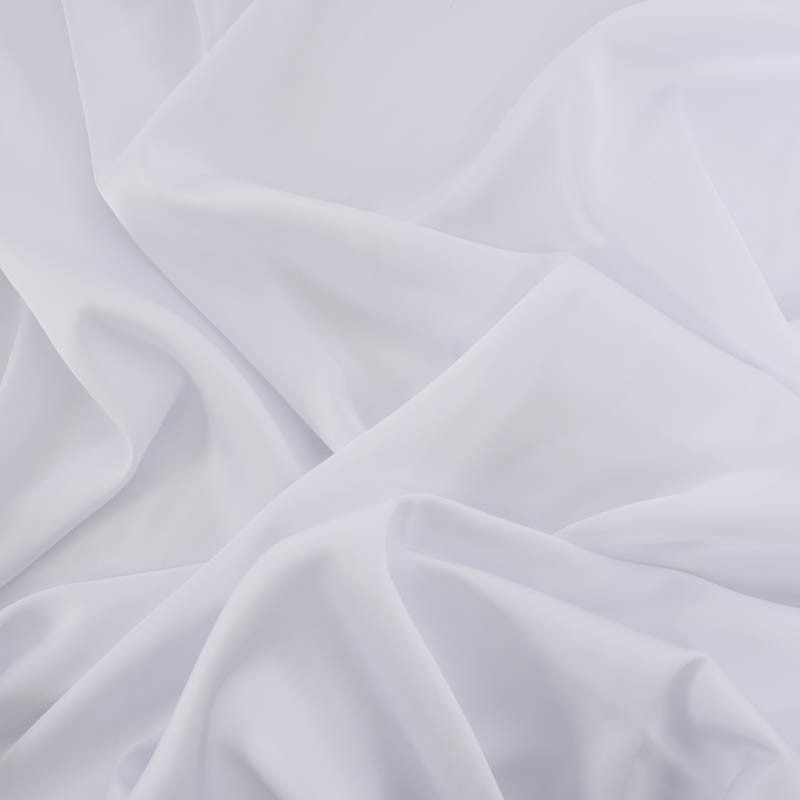 Satin Stretch Léger Léa - Blanc - Maison Klem Satin Stretch Léger Léa - Blanc - Maison Klem