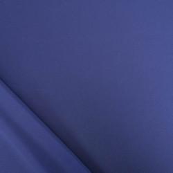 Satin Stretch Léger Léa - Bleu Marine - Maison Klem