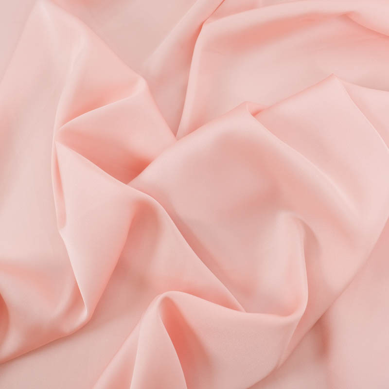 Satin Stretch Léger Léa - Rose Clair - Maison Klem