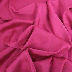 Satin Stretch Léger Léa - Fuchsia - Maison Klem