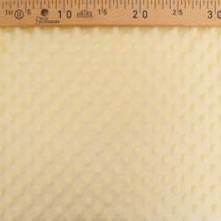 Minky Bubble Jaune Tendre - Maison Klem