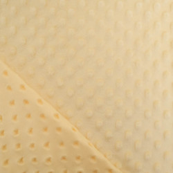 Minky Bubble Jaune Tendre - Maison Klem