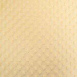 Minky Bubble Jaune Tendre - Maison Klem