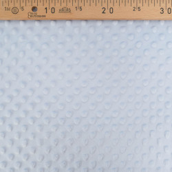 Minky Bubble Bleu Clair - Maison Klem