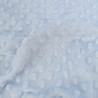 Minky Bubble Bleu Clair - Maison Klem