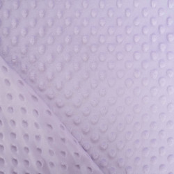 Minky Bubble Lilas - Maison Klem