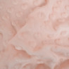 Minky Coeur Rose Clair - Maison Klem
