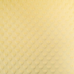 Minky Coeur Jaune Tendre - Maison Klem