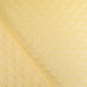 Minky Coeur Jaune Tendre - Maison Klem