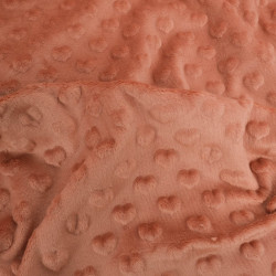 Minky Coeur Ginger - Maison Klem