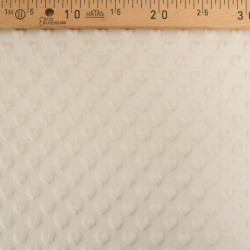 Minky Coeur Crème - Maison Klem