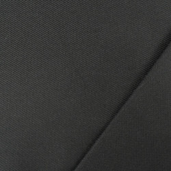 Sergé Coton Sanforisé Noir - Maison Klem