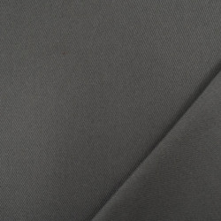 Sergé Coton Sanforisé Anthracite - Maison Klem