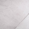 Tissu Damassé Grande Largeur Motif Feuillage Gris - Maison Klem