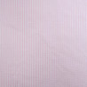 Seersucker à Rayures Rose Clair - Maison Klem