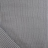 Seersucker à Rayures Noir - Maison Klem