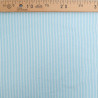 Seersucker à Rayures Lagon - Maison Klem