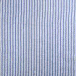 Seersucker à Rayures Bleu - Maison Klem