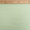 Seersucker à Rayures Vert - Maison Klem